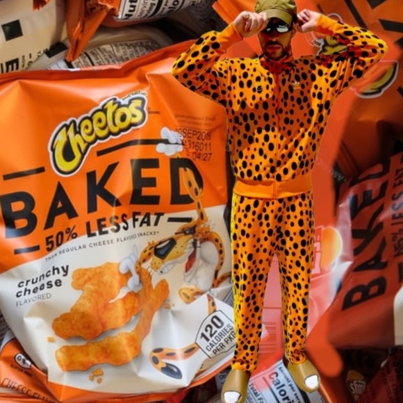 Adidas x Bad Bunny Cheetos Track Pants - Picture 3 of 4
